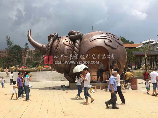 城(chéng)市(shì)景觀雕塑葫蘆