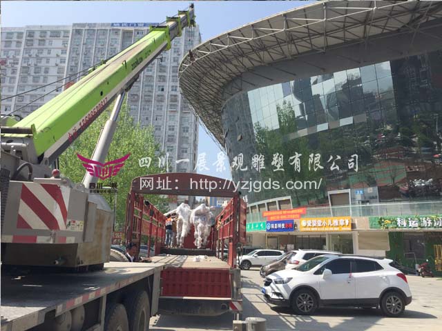 貴州畢節市(shì)威甯縣烏撒體(tǐ)育廣場(chǎng)不(bù)鏽鋼雕塑制(zhì)作(zuò)（下(xià)）