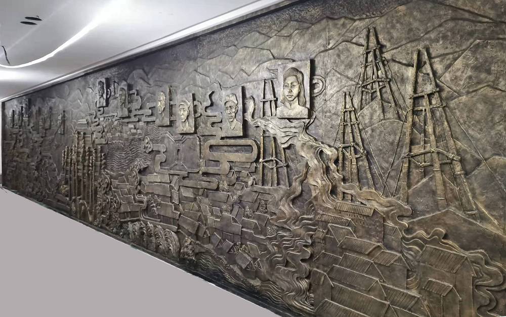 鍛銅浮雕制(zhì)作(zuò)一(yī)展景觀雕塑制(zhì)作(zuò)價格